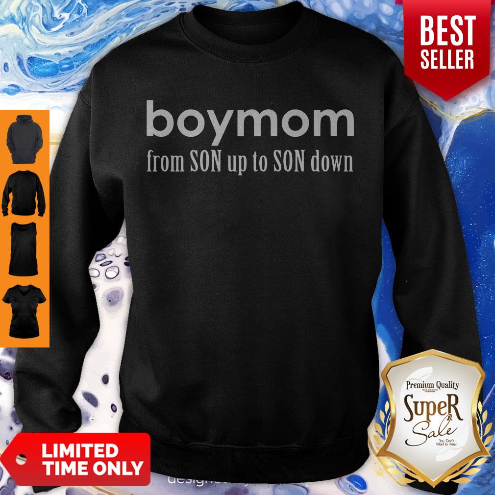 Awesome Boy Mom From Son Up To Sun Down Shirt