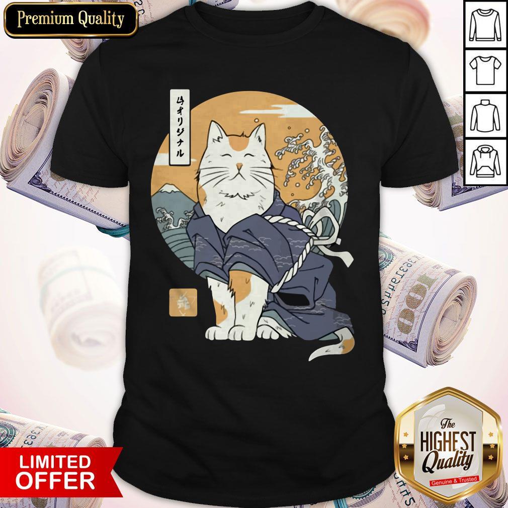 Awesome Cat Samurai Shirt