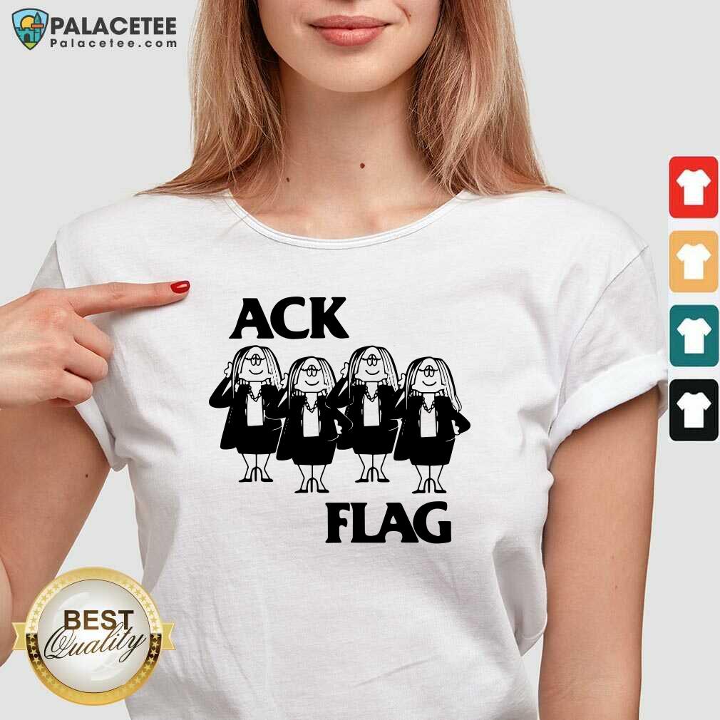 Awesome Cathy Ack Flag Shirt