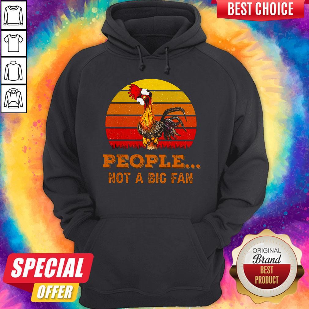 Awesome Chicken People Not A Big Fan Shirt