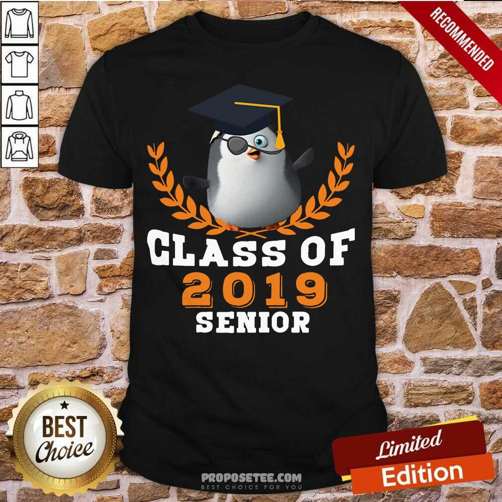 Awesome Class of 2019 Senior High School Graduation Shirt