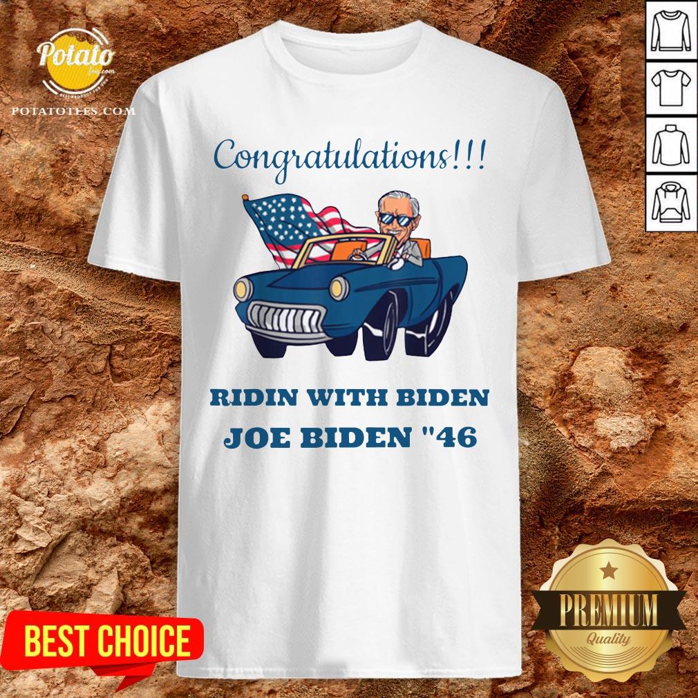 Awesome Congratulations Mr President Joe Biden Forty-six 46th Shirt