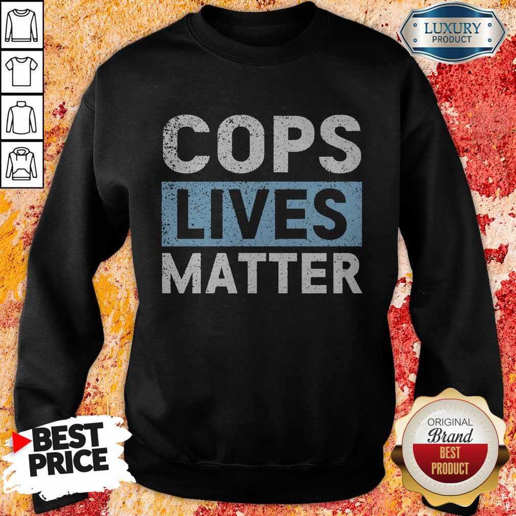 Awesome Cops Lives Matter Shirt