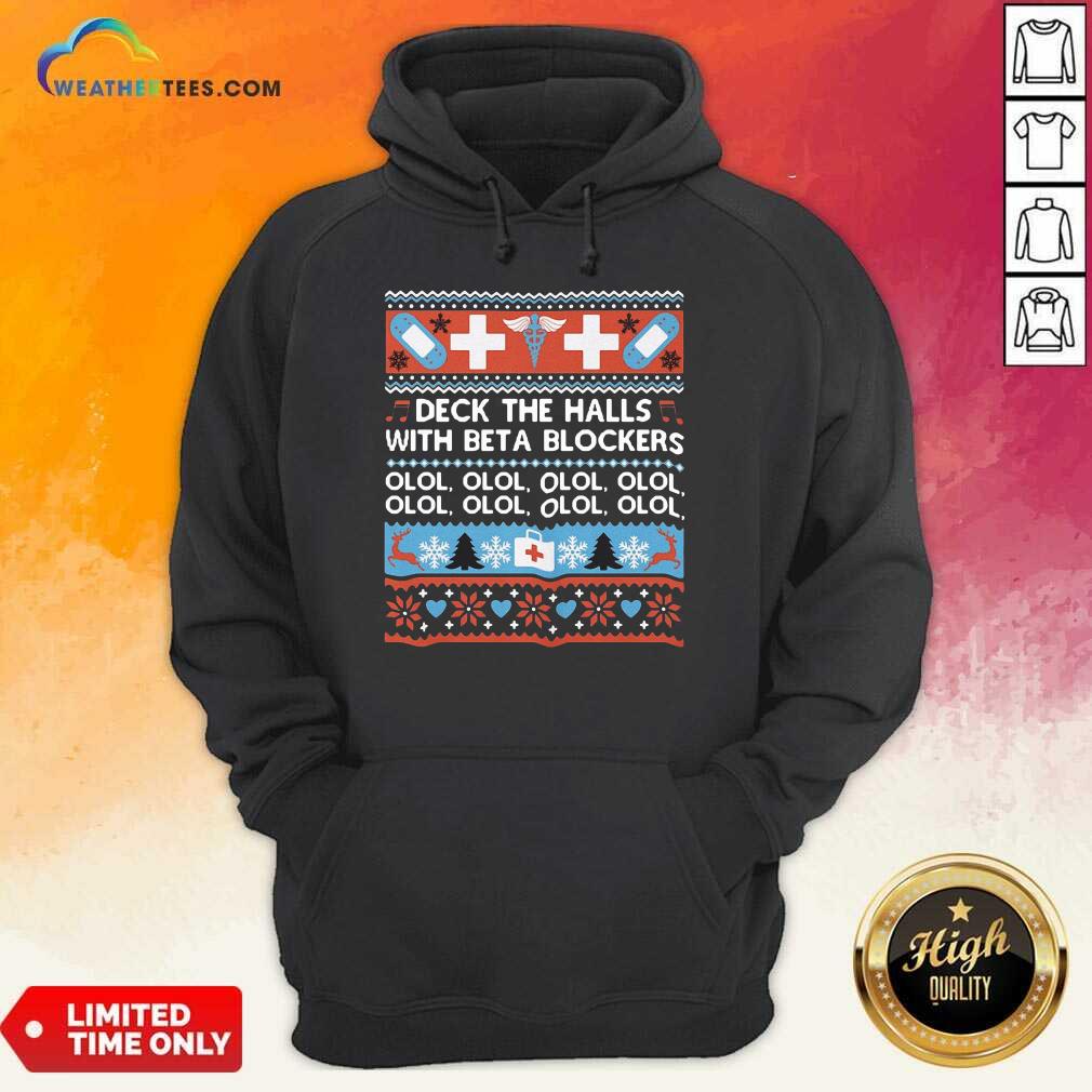 Awesome Deck The Halls With Bet A Blockers Shirt