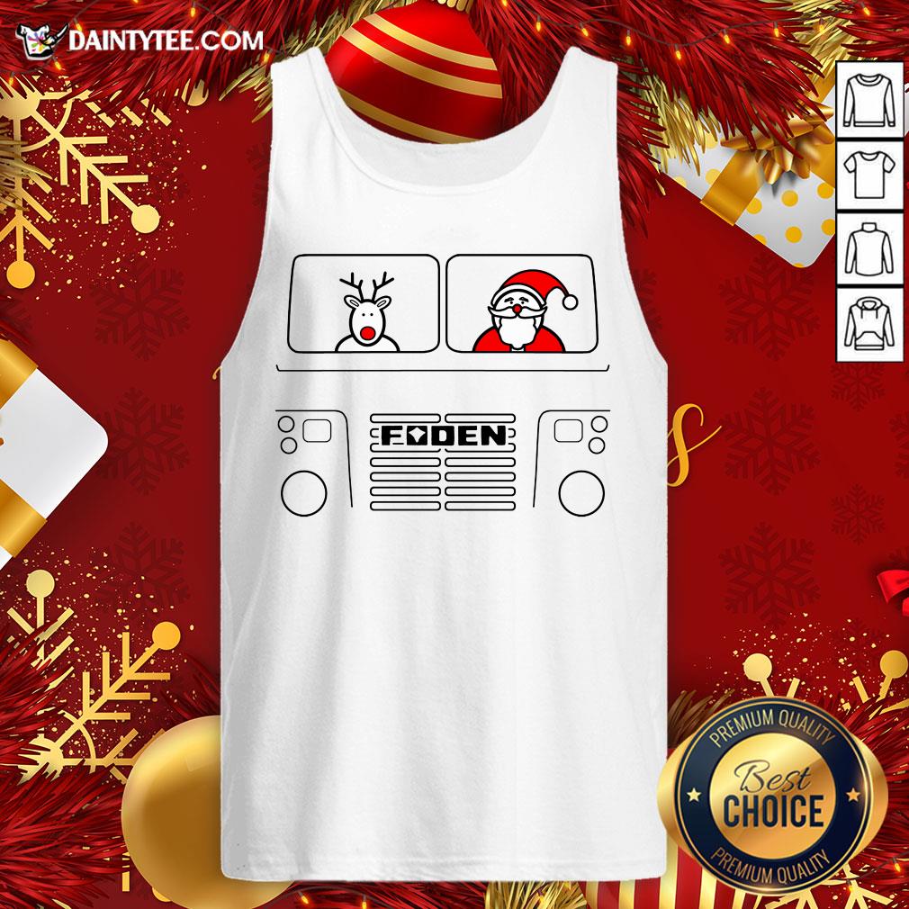 Awesome Foden S83 Classic 1970s British Lorry Christmas Special Edition T-Shirt