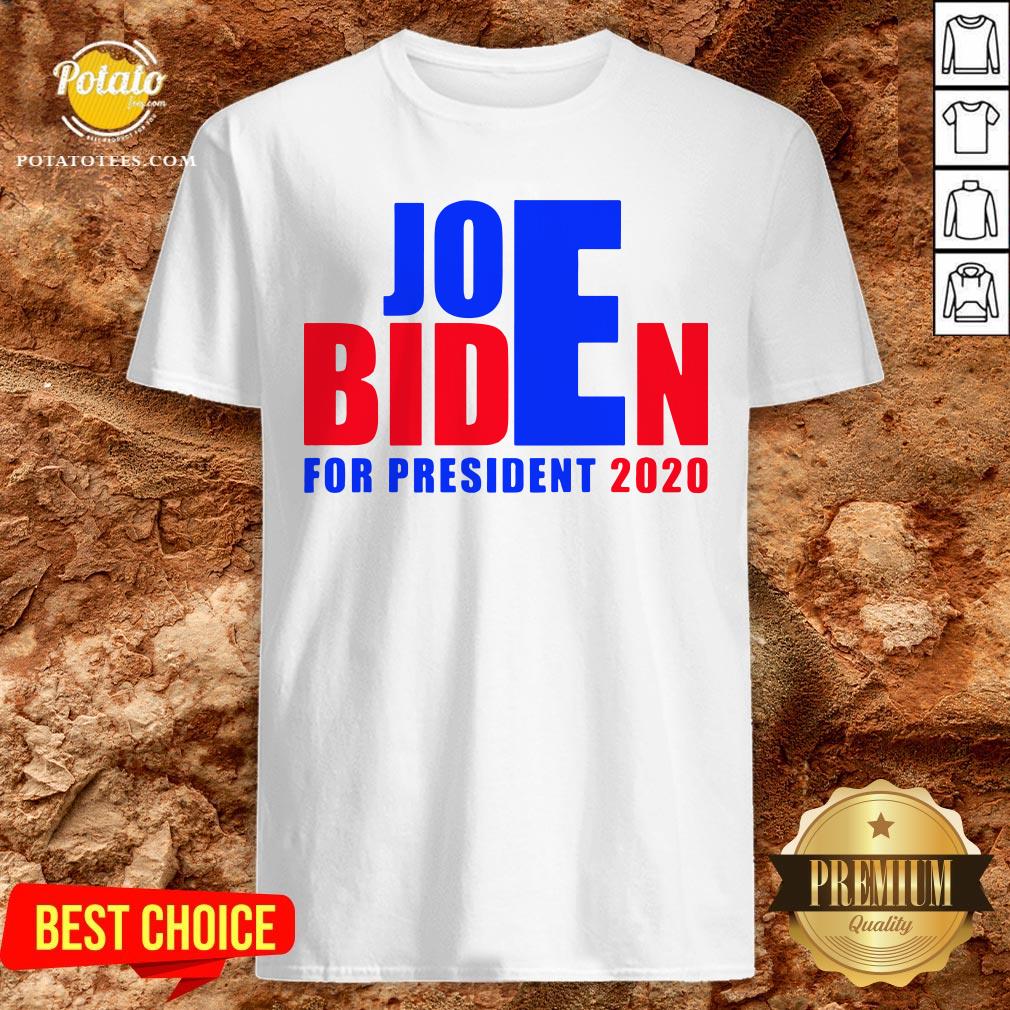 Awesome For President 2020 Joe Biden Win Trump Shirt