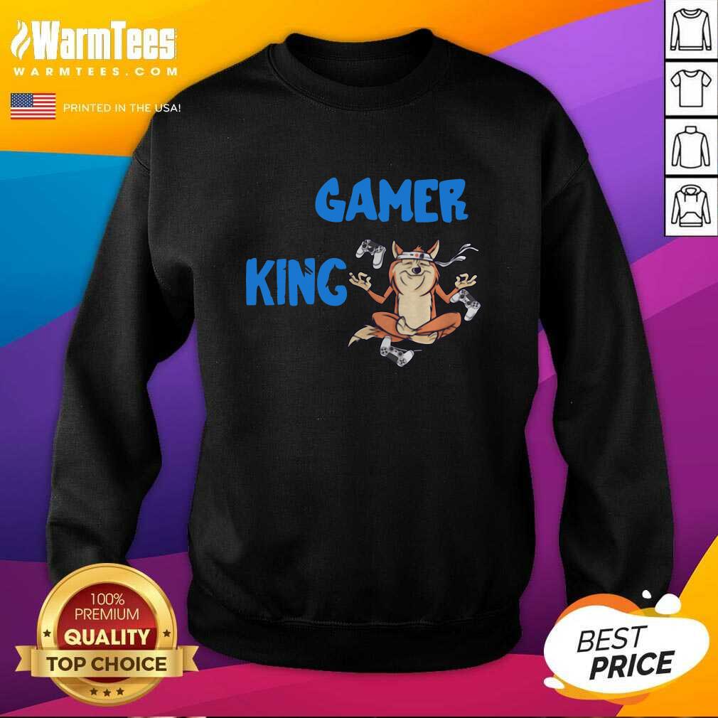 Awesome Gamer King Console Gaming PC Computer Video Games Shirt