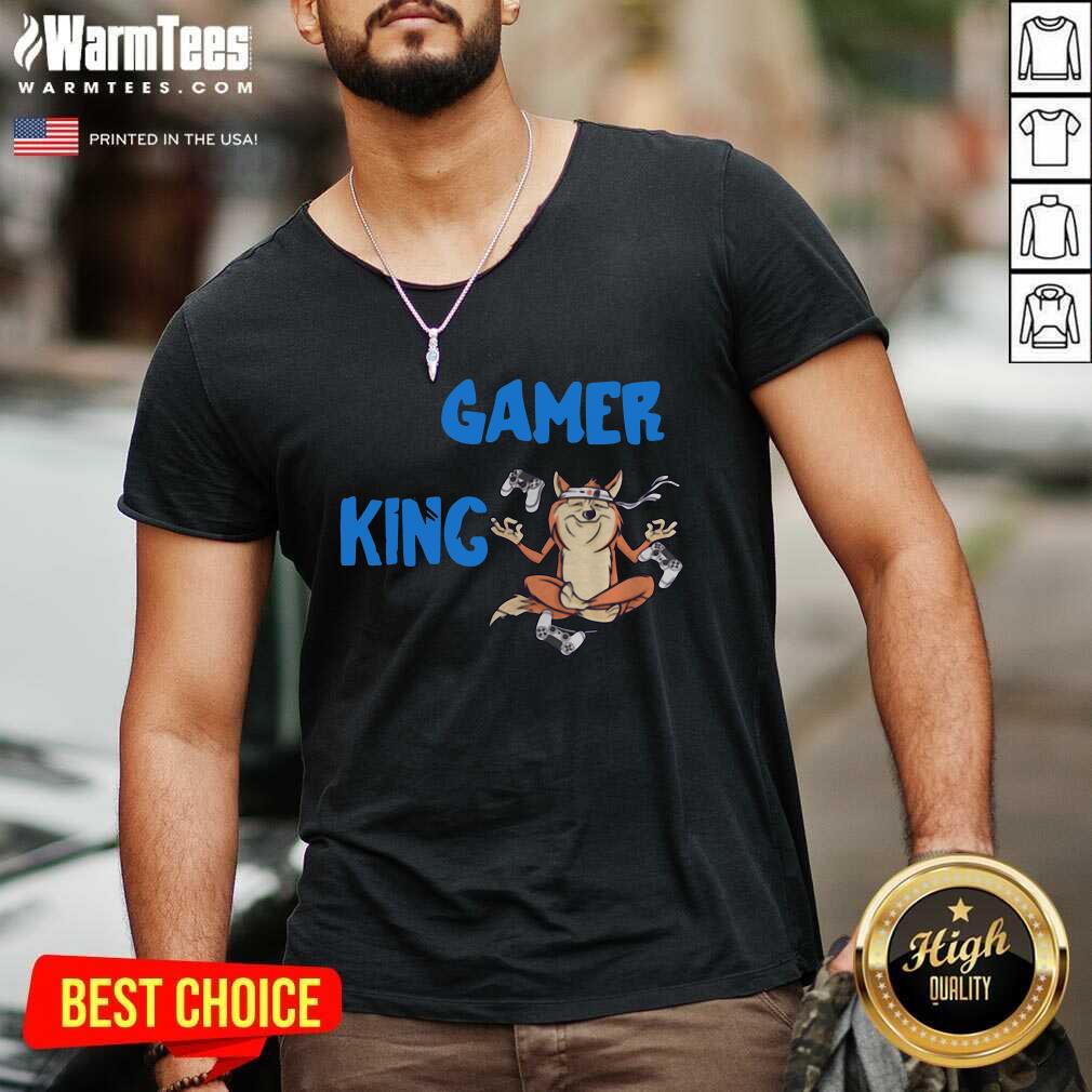 Awesome Gamer King Console Gaming PC Computer Video Games Shirt