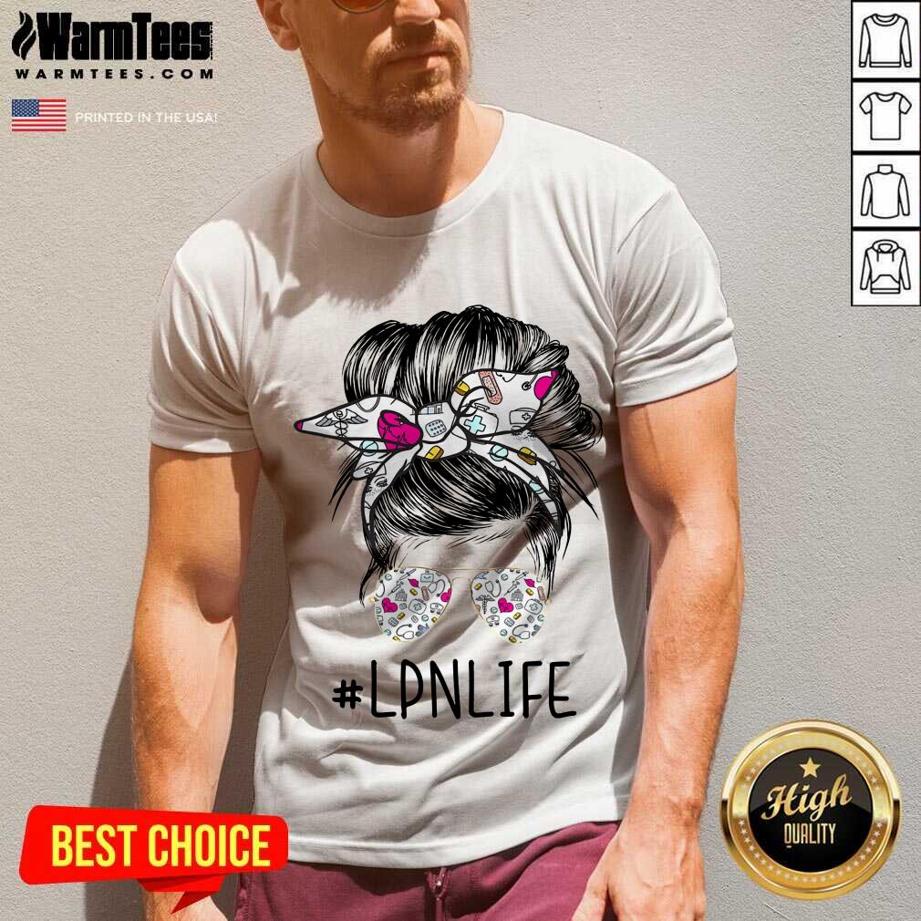 Awesome Girl Glasses LPN Life Shirt