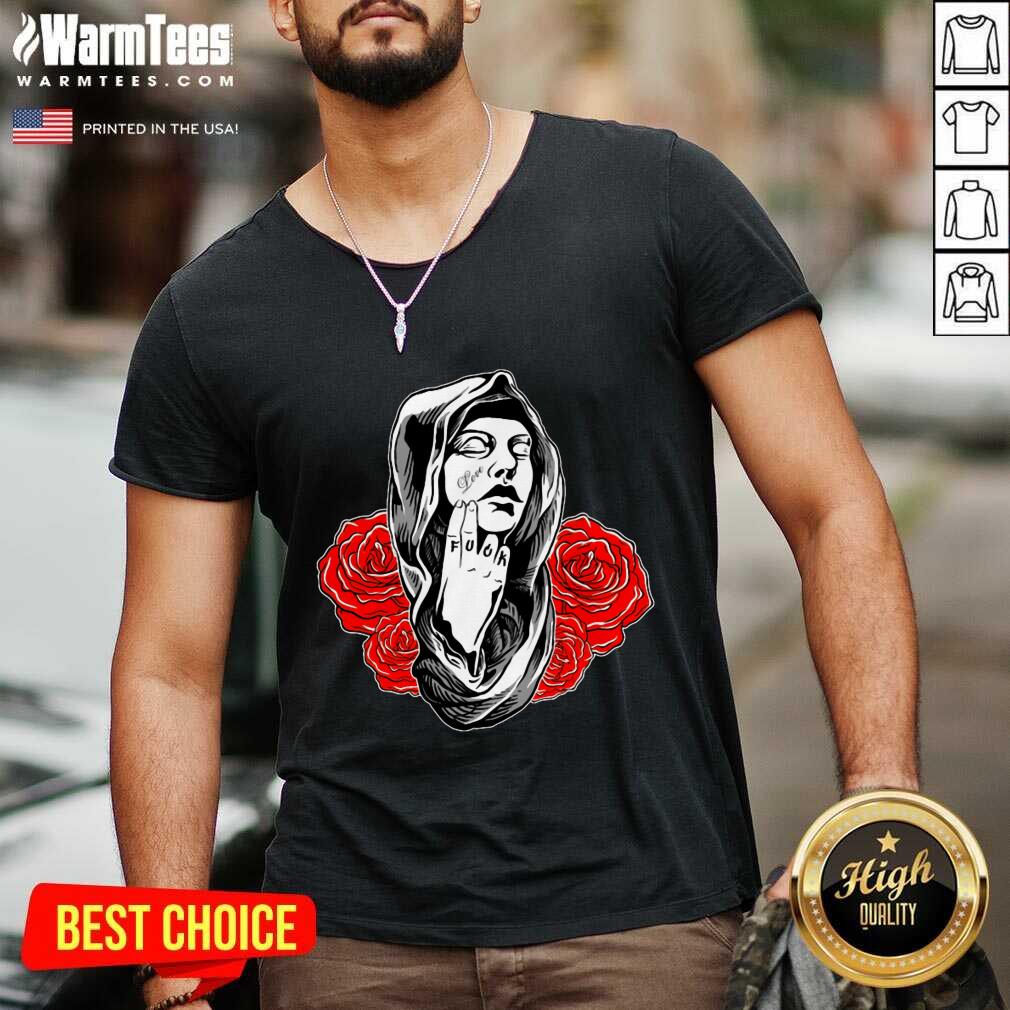 Awesome Girl Rose Love Fuck Shirt