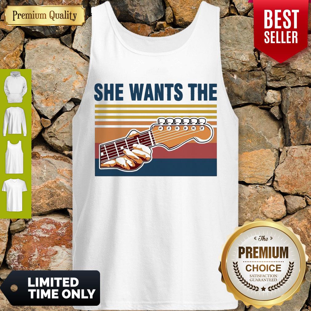 Awesome Guitar She Wants The Vintage Shirt