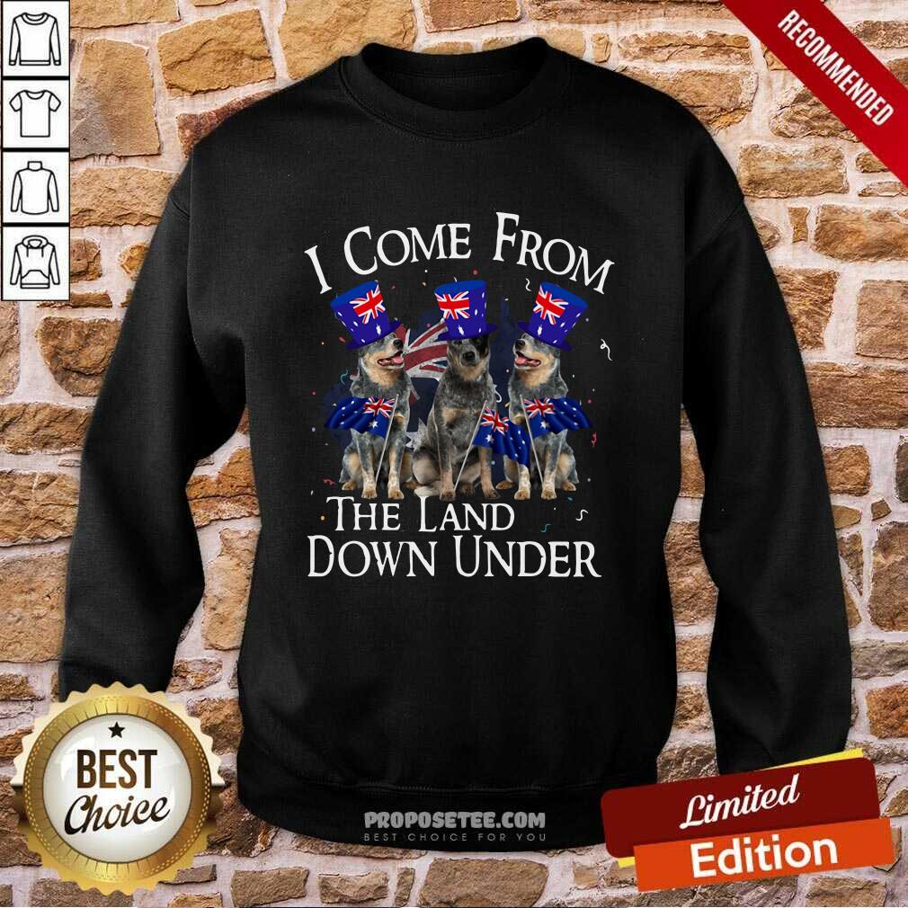 Awesome Heeler I Come From The Land Down Under Shirt