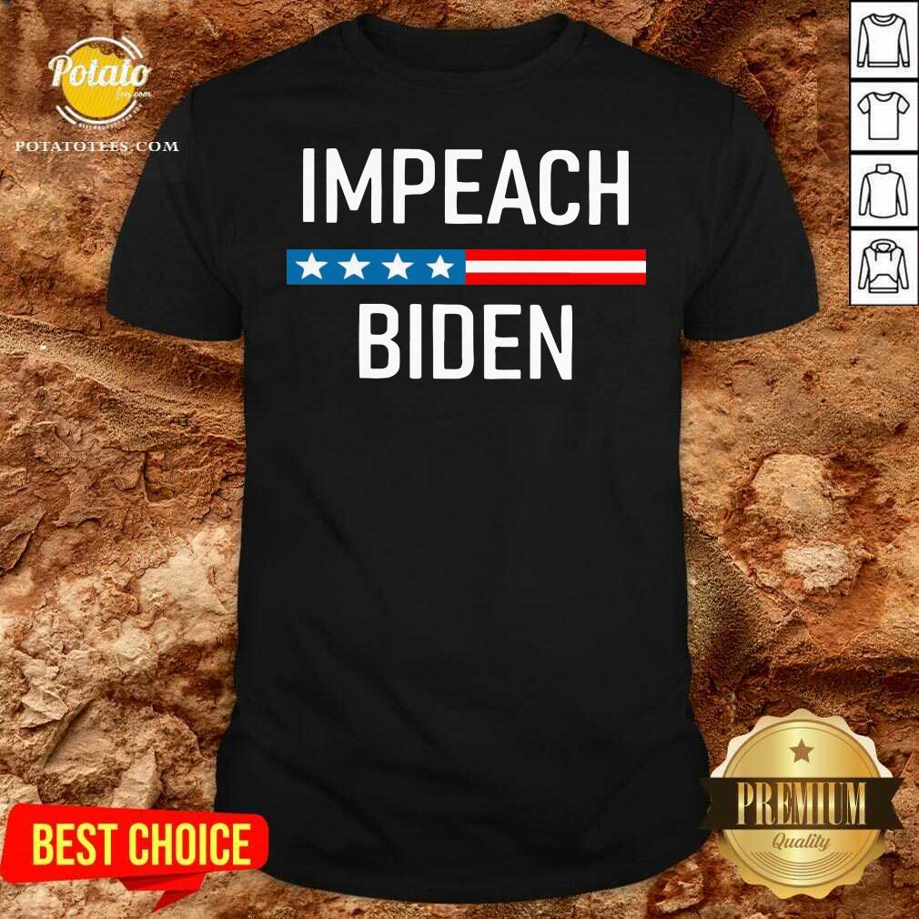 Awesome Impeach Joe Biden 2020 American Flag Shirt