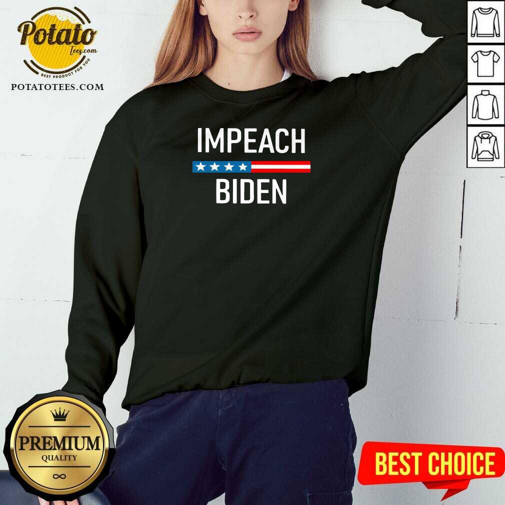 Awesome Impeach Joe Biden 2020 American Flag Shirt