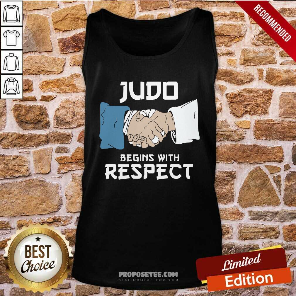Awesome Judo Begins With Respect Shirt