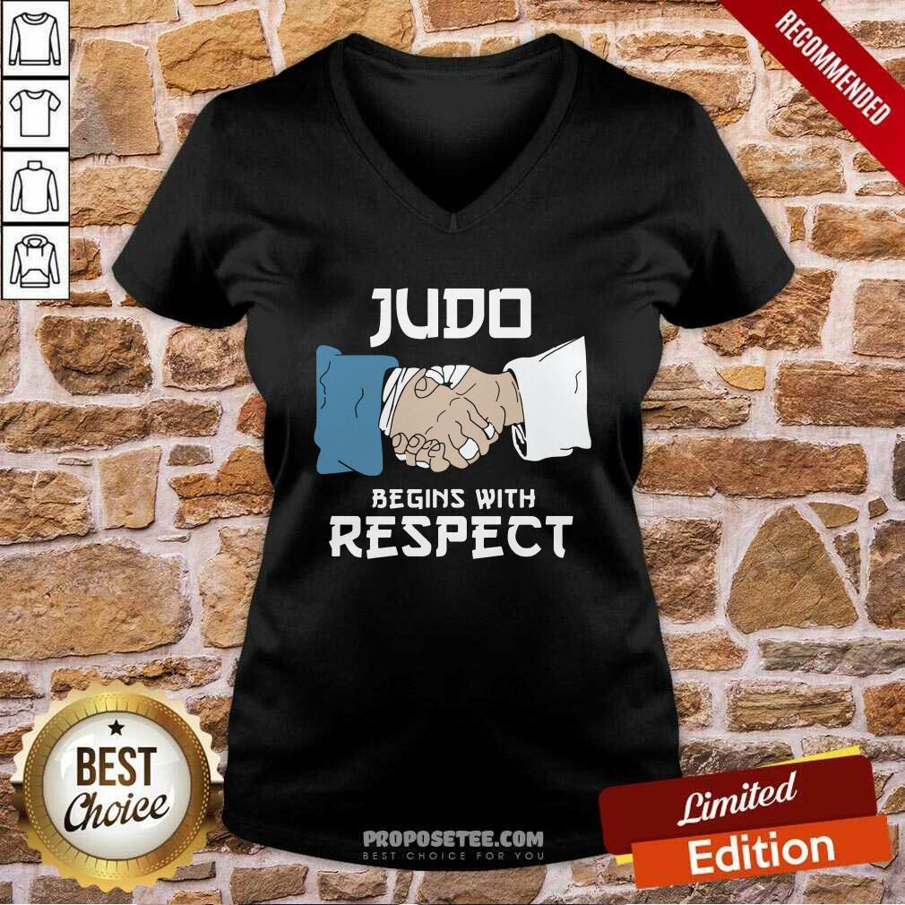 Awesome Judo Begins With Respect Shirt