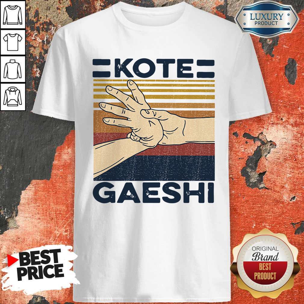 Awesome Kote Gaeshi Vintage Shirt