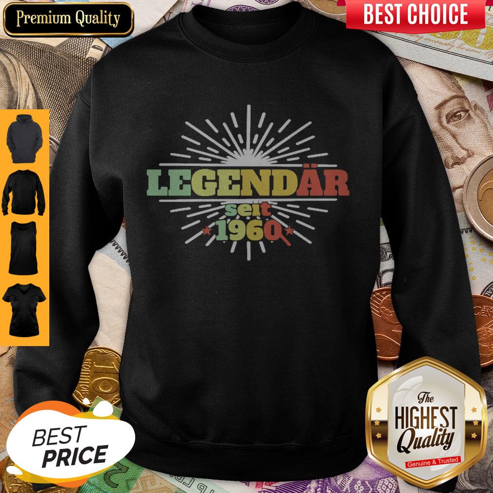 Awesome Legendr Seit 1960 60 Shirt