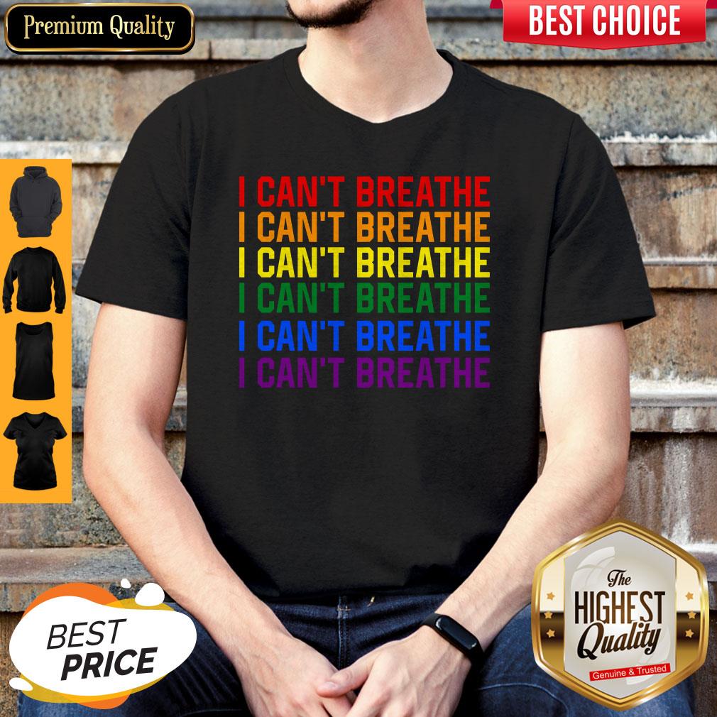 Awesome LGBT I Can’t Breathe Shirt