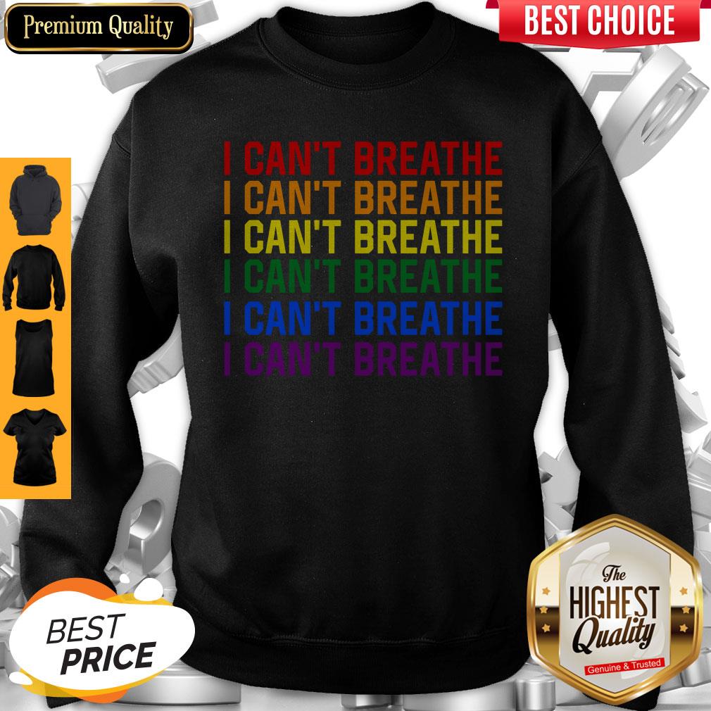 Awesome LGBT I Can’t Breathe Shirt
