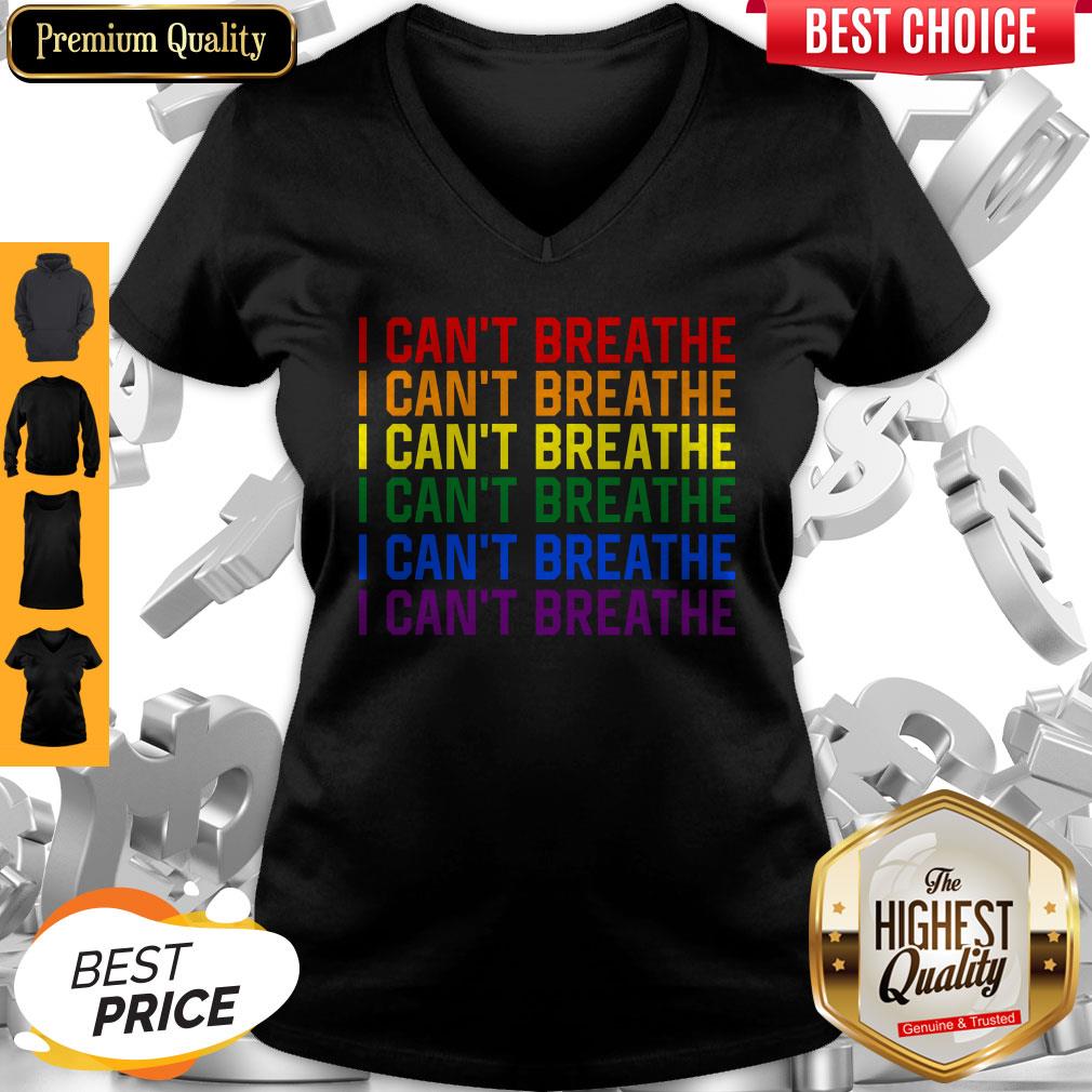 Awesome LGBT I Can’t Breathe Shirt