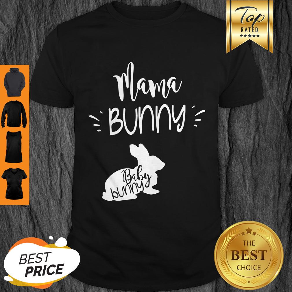 Awesome Mama Bunny Cute Easter Pregnancy Announcement Shirt