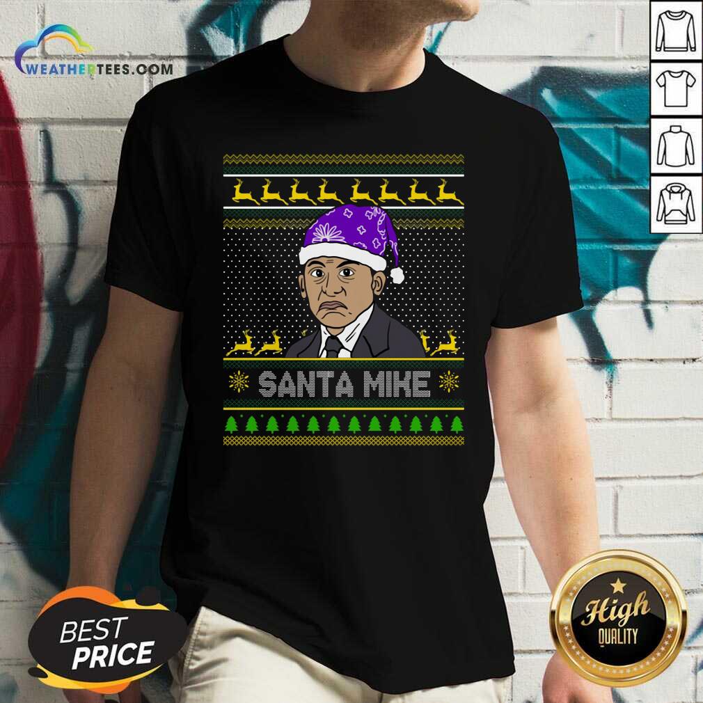 Awesome Michael Scott Santa Mike Ugly Christmas Shirt