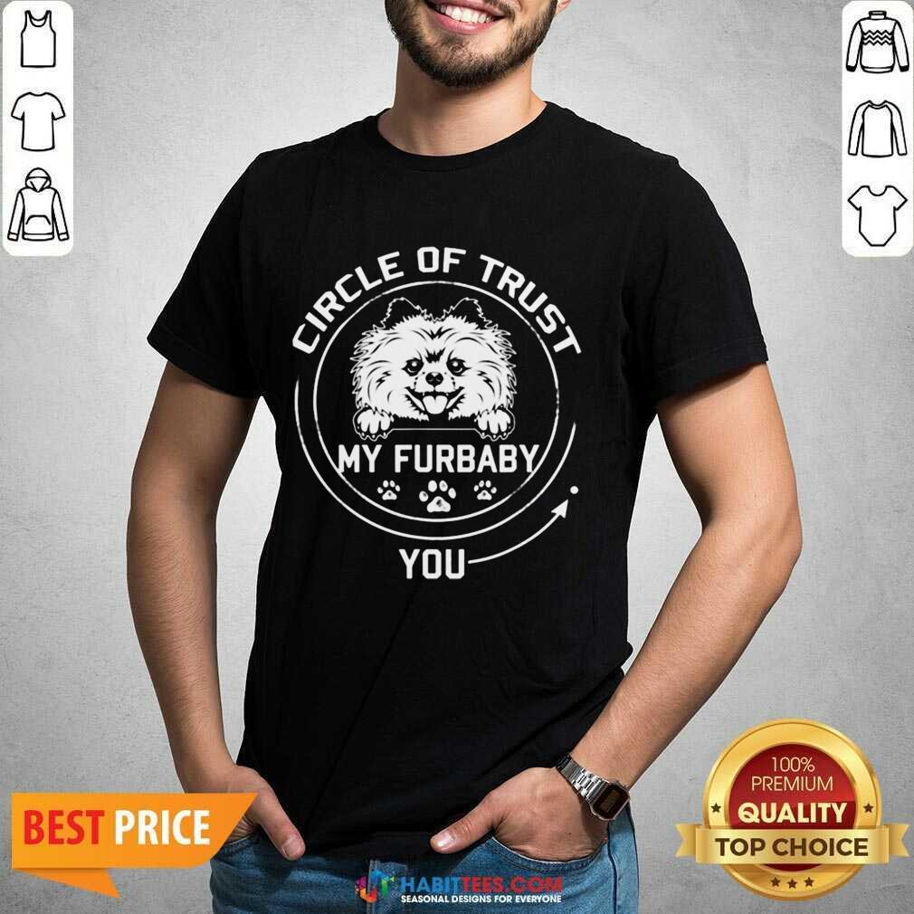Awesome My Furbaby Circle Dog Lovers 1 Shirt