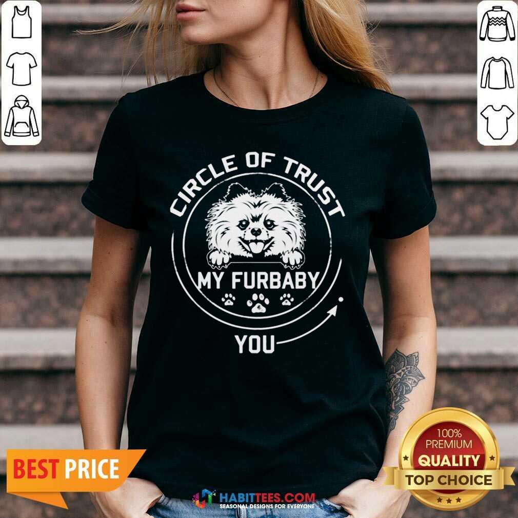 Awesome My Furbaby Circle Dog Lovers 1 Shirt