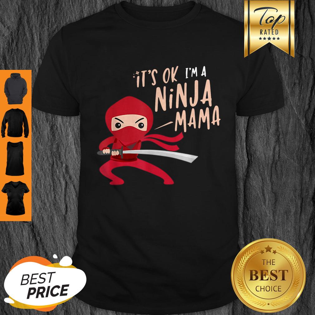 Awesome Ninja Mommy Great Birthday Kids Love Funny Mama Great Shirt
