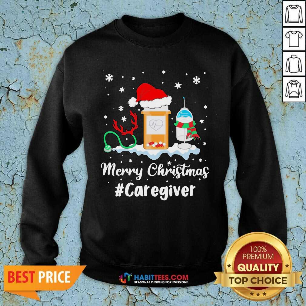 Awesome Nurse Santa Vaccine Merry Christmas #Caregiver Crew Shirt