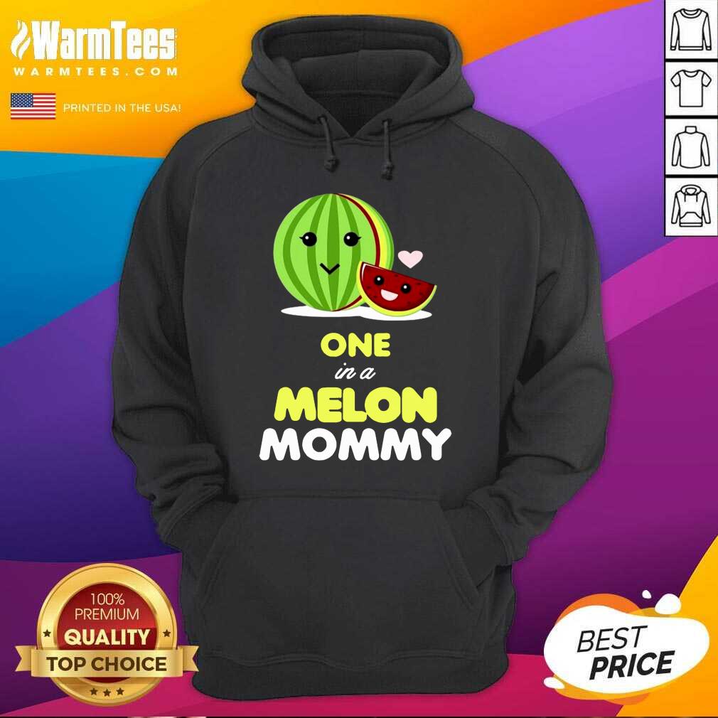 Awesome One In A Melon Mom Funny Fruit Watermelon Mom Shirt