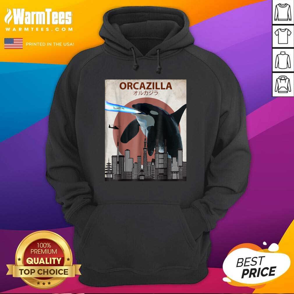 Awesome Orcazilla Killer Whale Orca Lovers Shirt