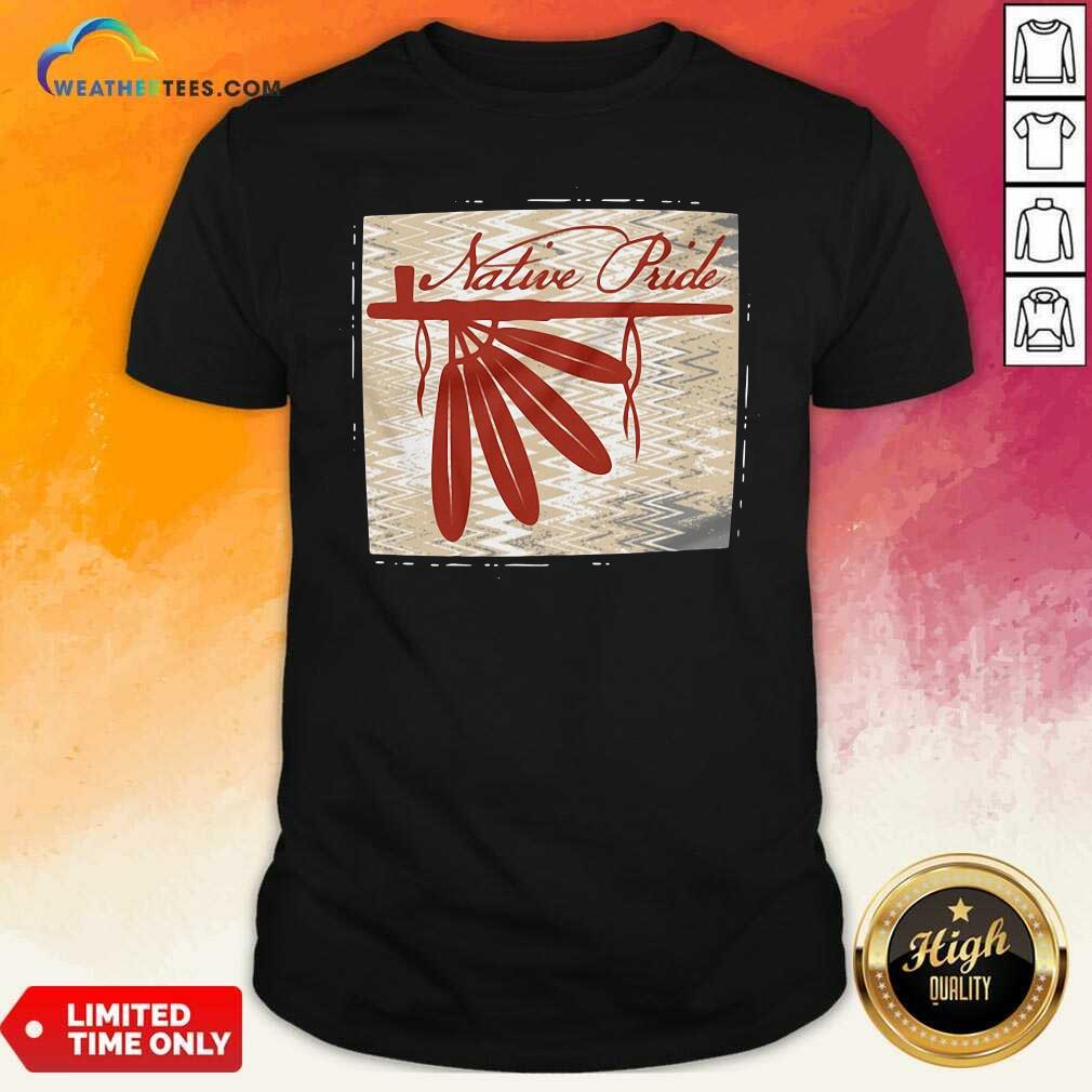 Awesome Peace Pipe Native Pride Shirt