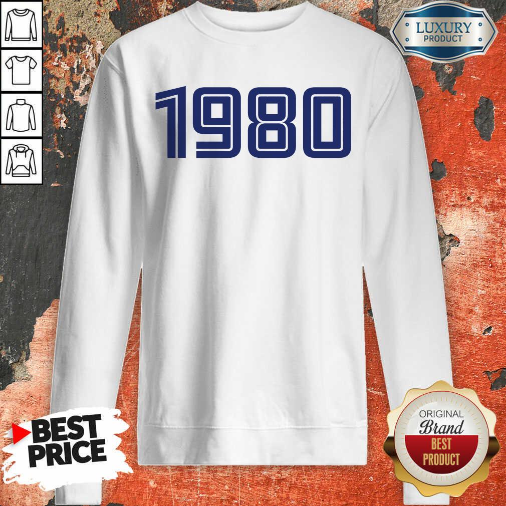 Awesome Personalised Year 1980 Shirt