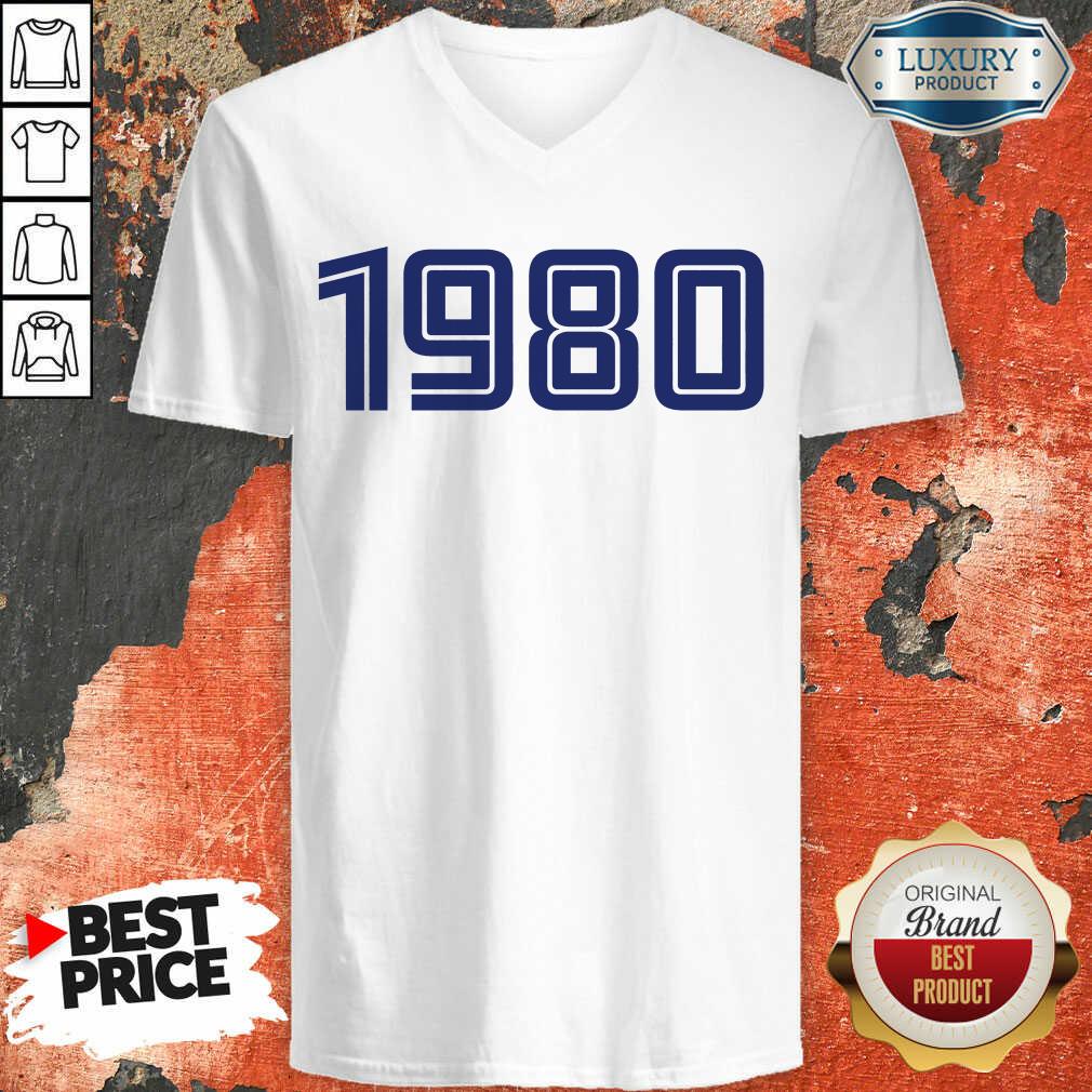 Awesome Personalised Year 1980 Shirt