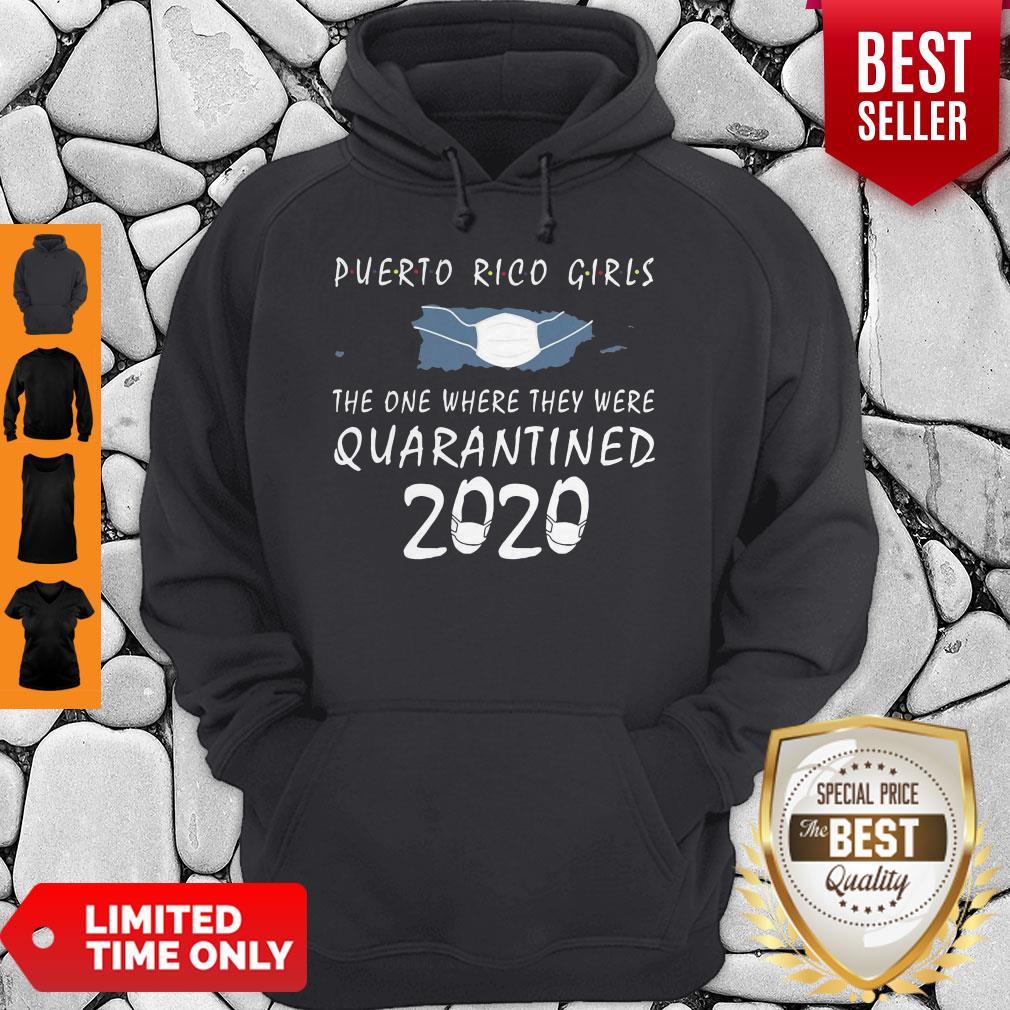 Awesome Puerto Rico Girls Face Mask Quarantined 2020 Shirt