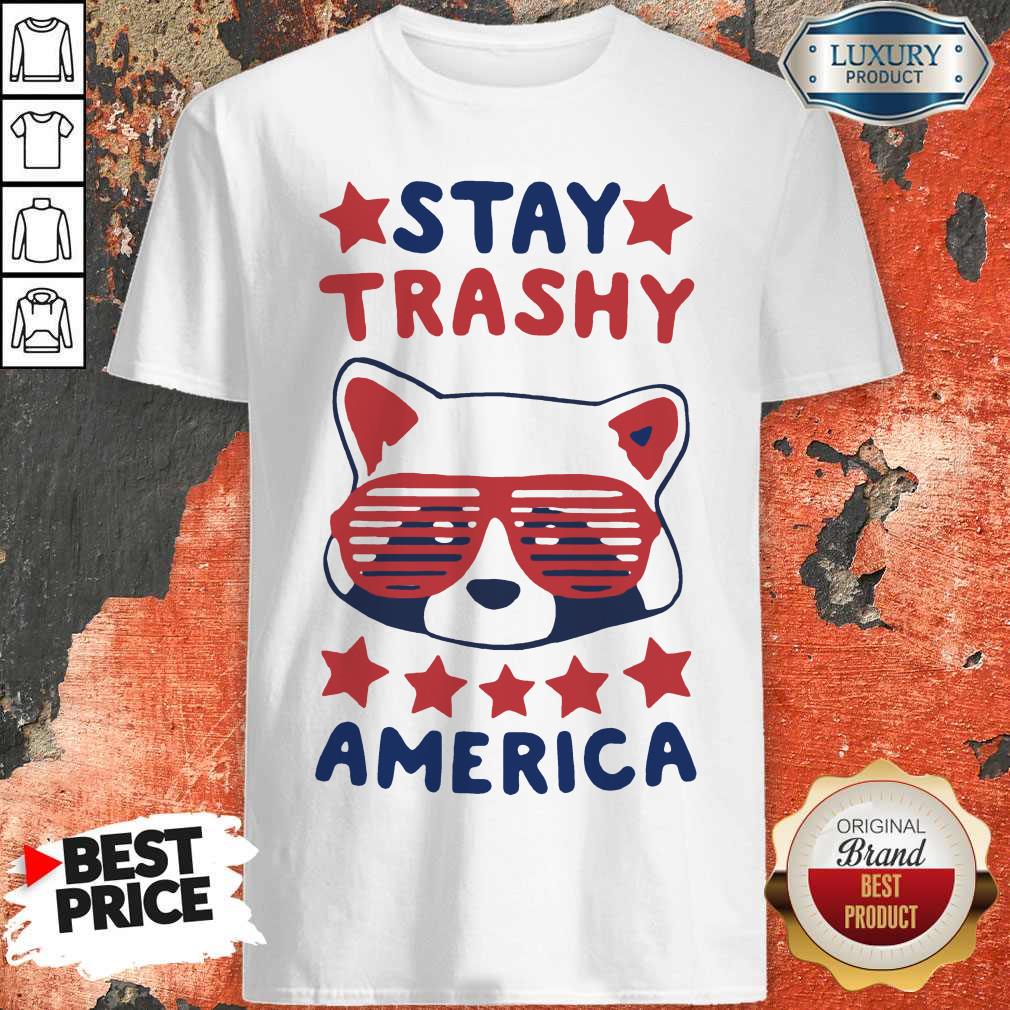 Awesome Racoon Stay Trash America Shirt
