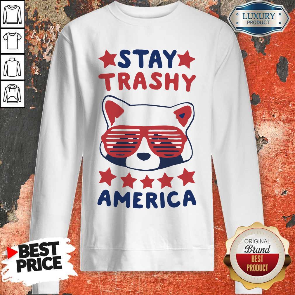 Awesome Racoon Stay Trash America Shirt