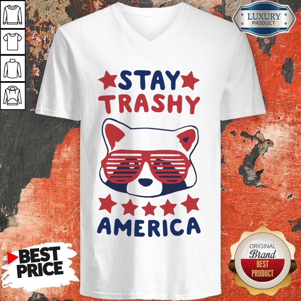 Awesome Racoon Stay Trash America Shirt