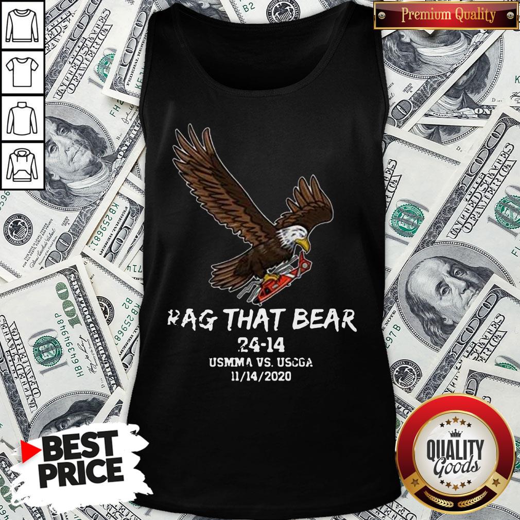 Awesome Rag That Bear 24 14 Usmma Vs. Uscga Shirt