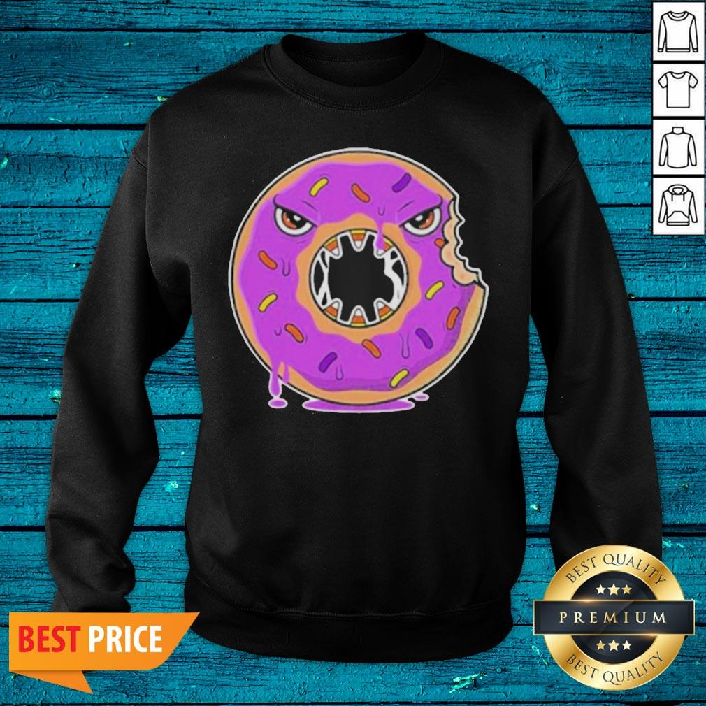 Awesome Scary Donut Costume Happy Halloween Shirt