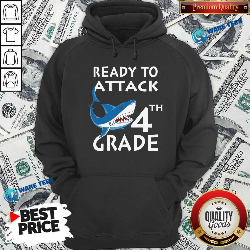 Awesome Shank Ready To Attack 4th Grade Shirt