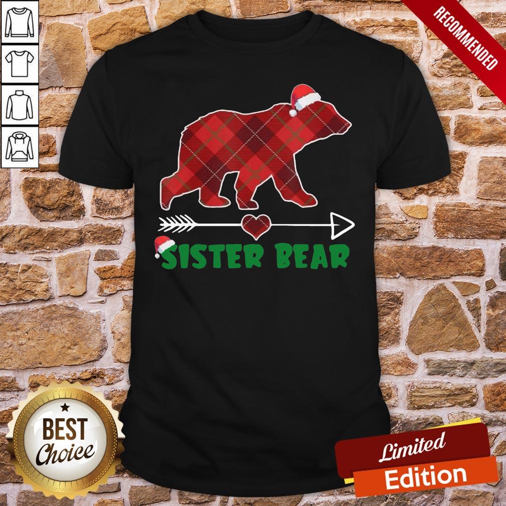 Awesome Sister Bear Christmas Gifts Shirt