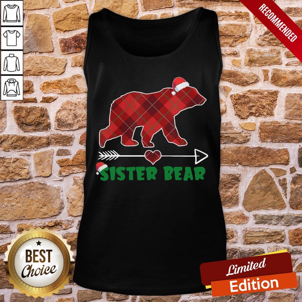 Awesome Sister Bear Christmas Gifts Shirt