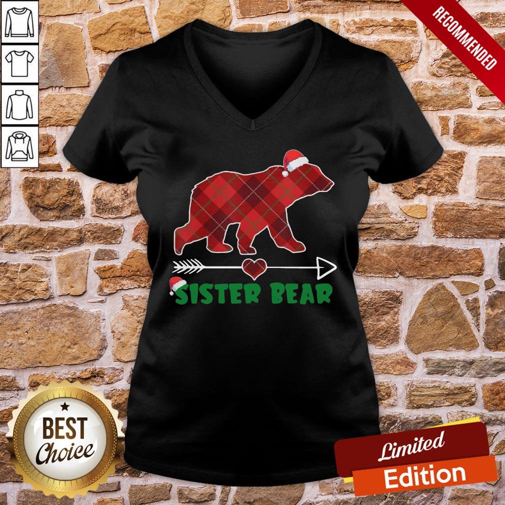 Awesome Sister Bear Christmas Gifts Shirt