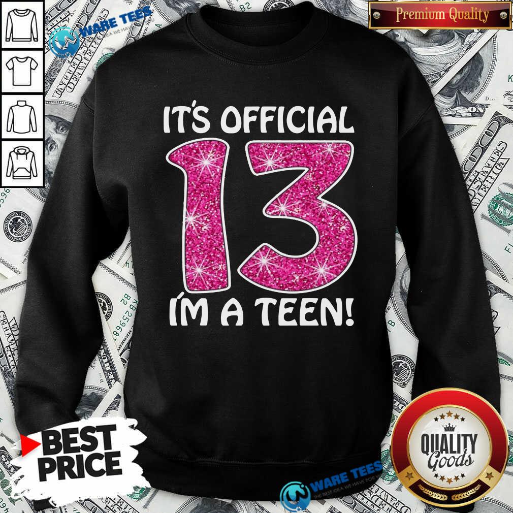 Awesome Teenager 13Th Birthday Gift 2007 13 Years Old Girls Shirt