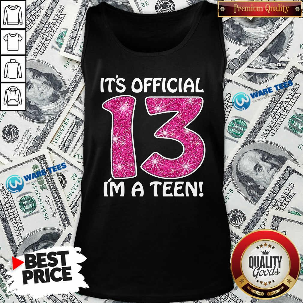 Awesome Teenager 13Th Birthday Gift 2007 13 Years Old Girls Shirt