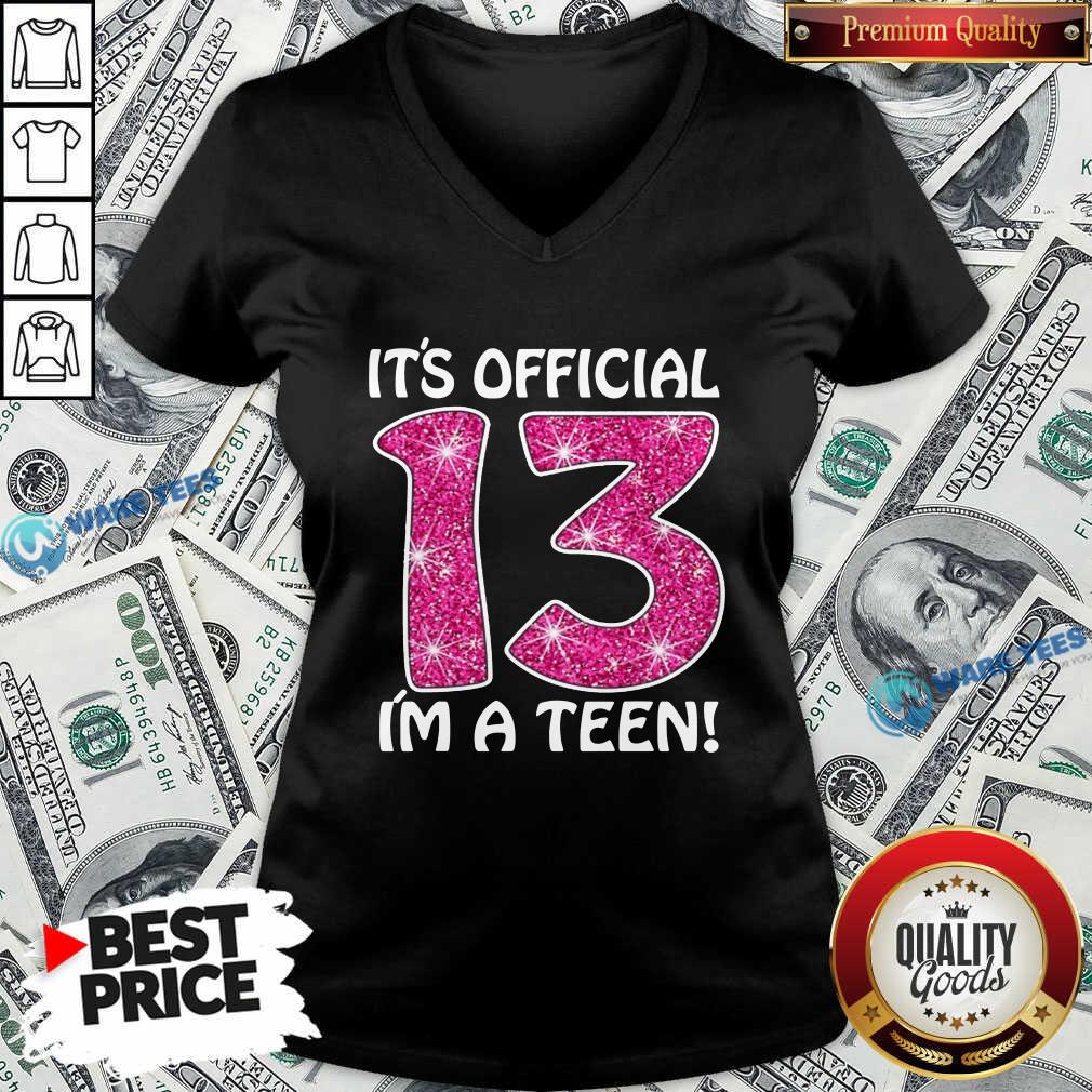 Awesome Teenager 13Th Birthday Gift 2007 13 Years Old Girls Shirt