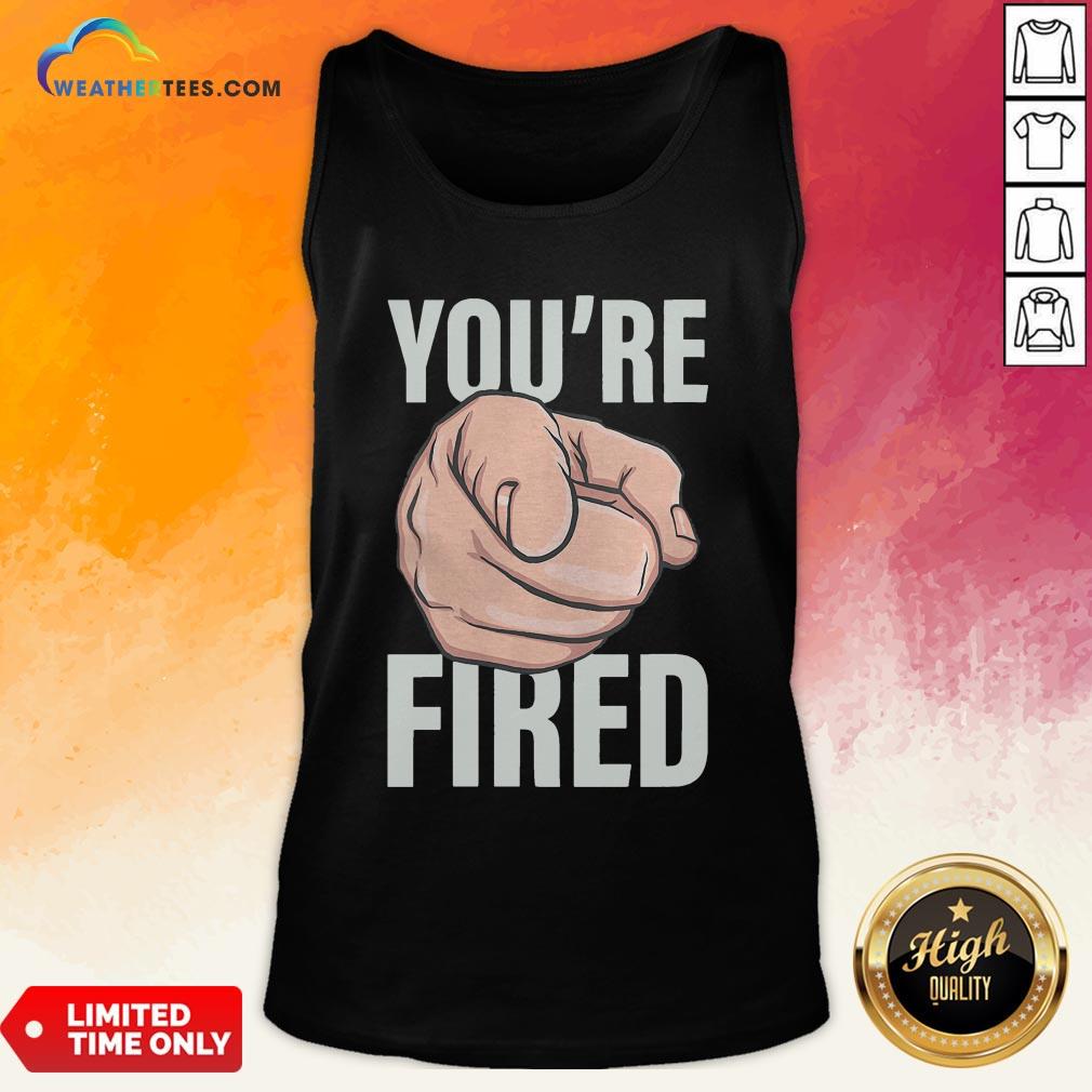 Awesome Trump You’re Fired Pointing Election Shirt